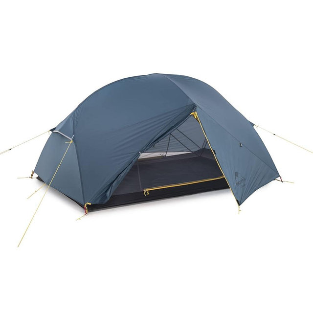 Naturehike Mongar 2 Person Backpacking Tent 3 Season Camping Ultralight Lightweight Tent Double Layer Free Standing Tent for Camping Hiking Cycling