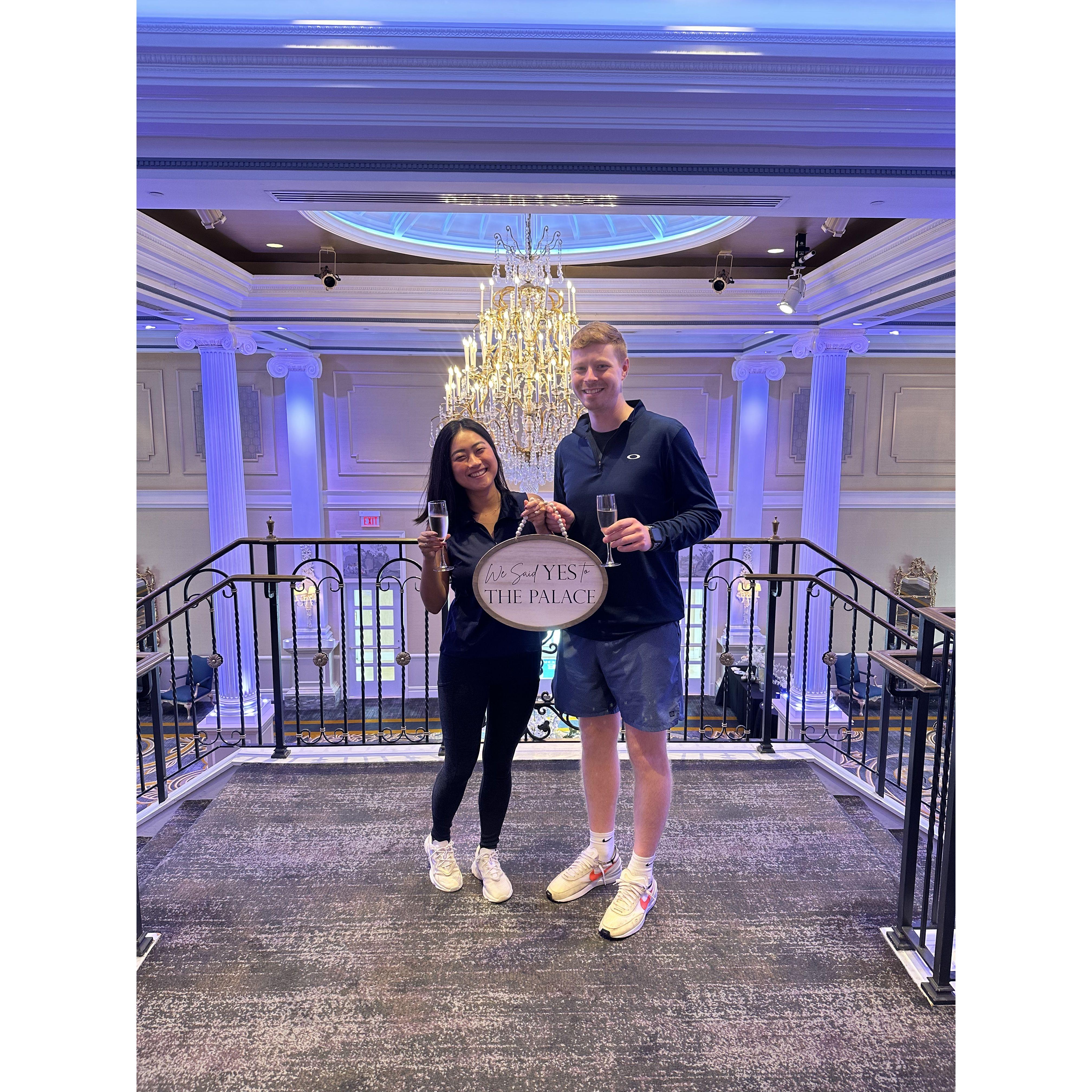 Next big step after our engagement, deciding on a venue!