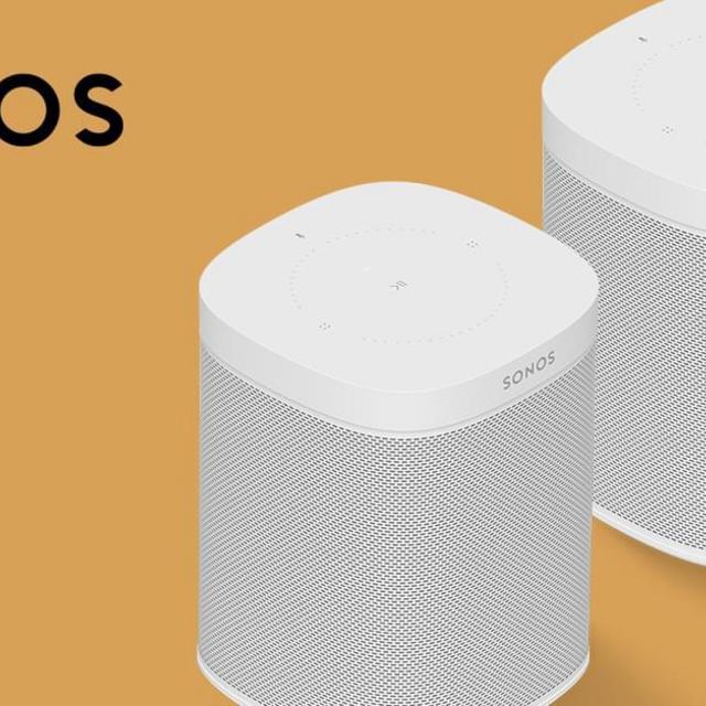 Two Room Set with Sonos One (Black)