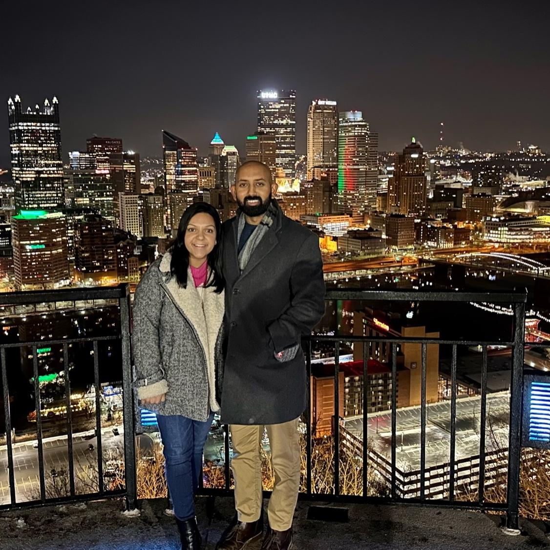 Jugal’s first visit to Pittsburgh