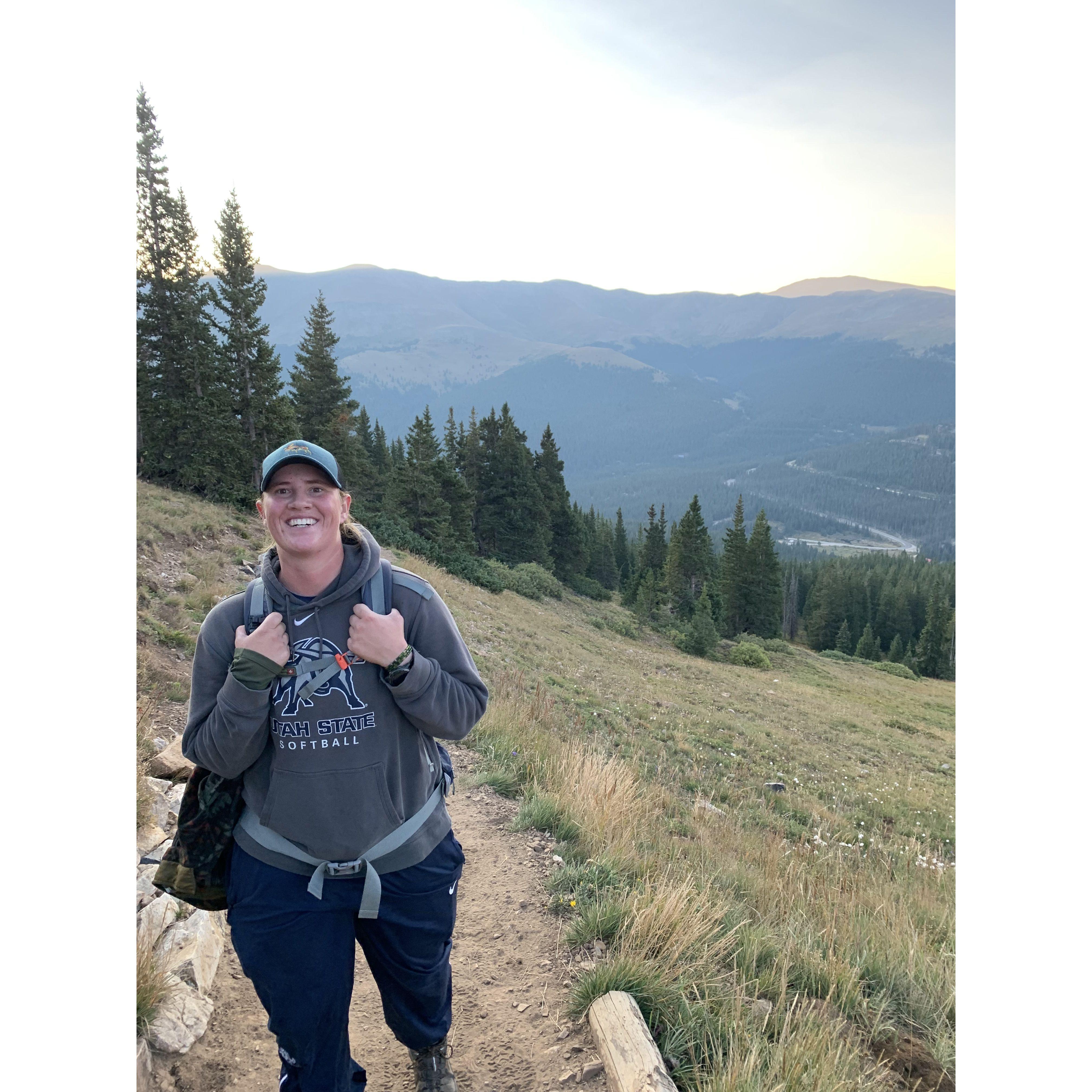 Climbing a 14ner in CO