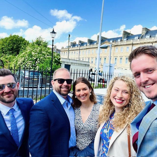 Note to self: crop Brad out of future wedding pics so he doesn't steal the show.
