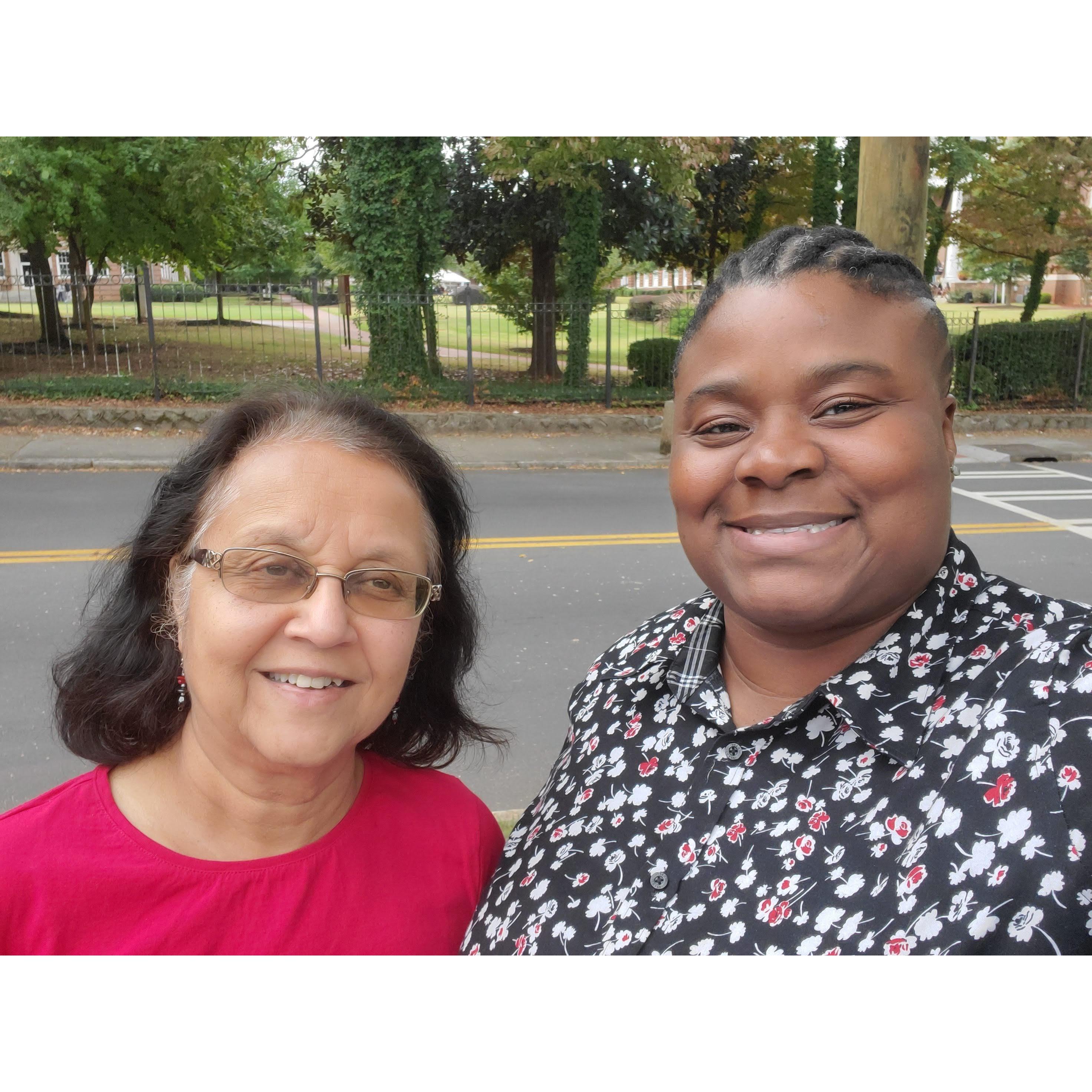 Visiting my alma mater for Homecoming
Long time supporter and friend, Dr. Gokan

October 2019