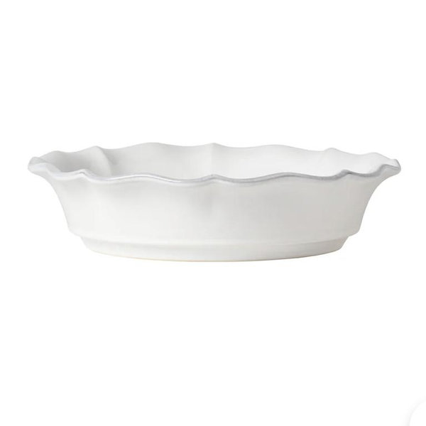 Costa Nova Rosa Fine Stoneware Dinnerware (White) 4-soup pasta plate