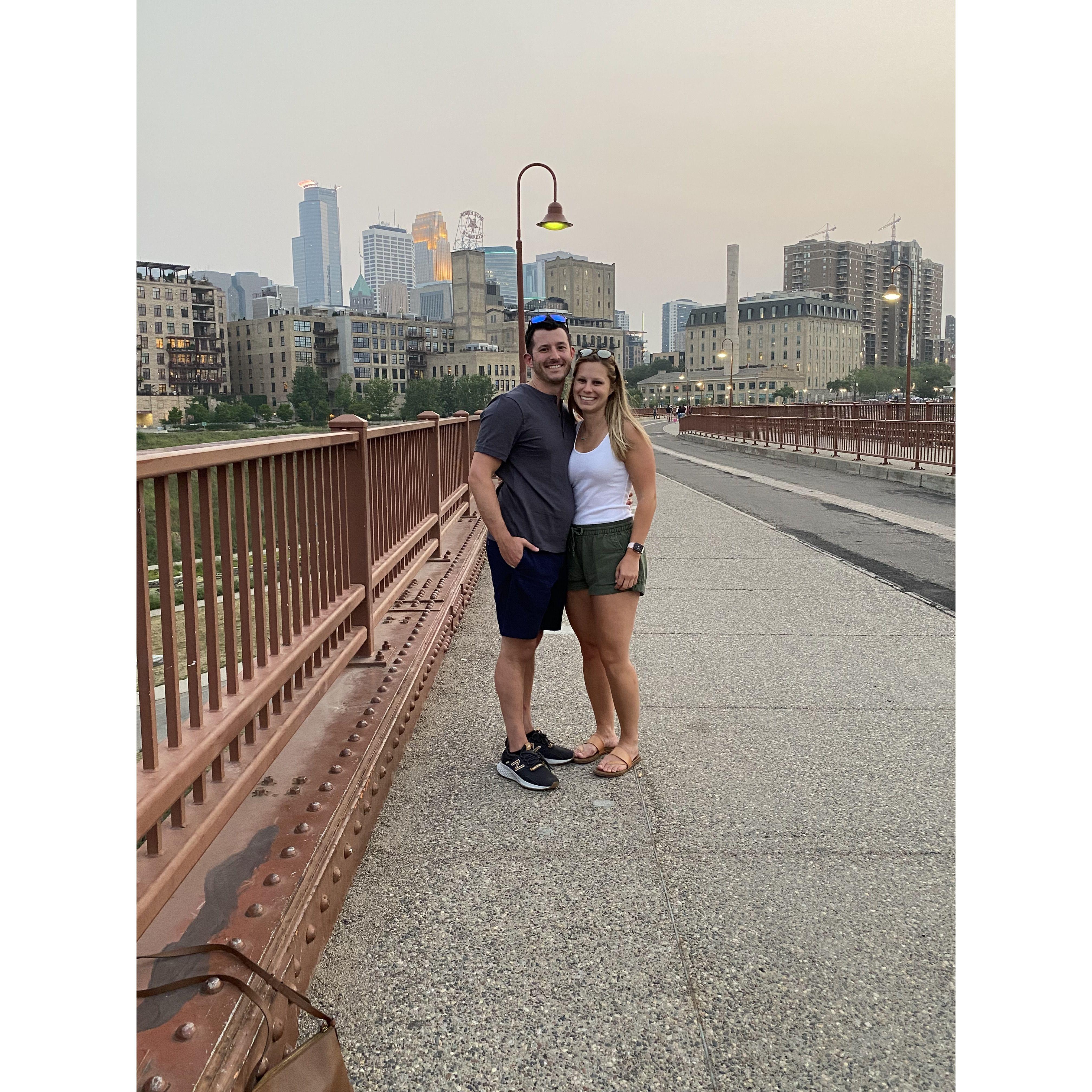 Playing tourist in our current home town, Minneapolis.
July 2021