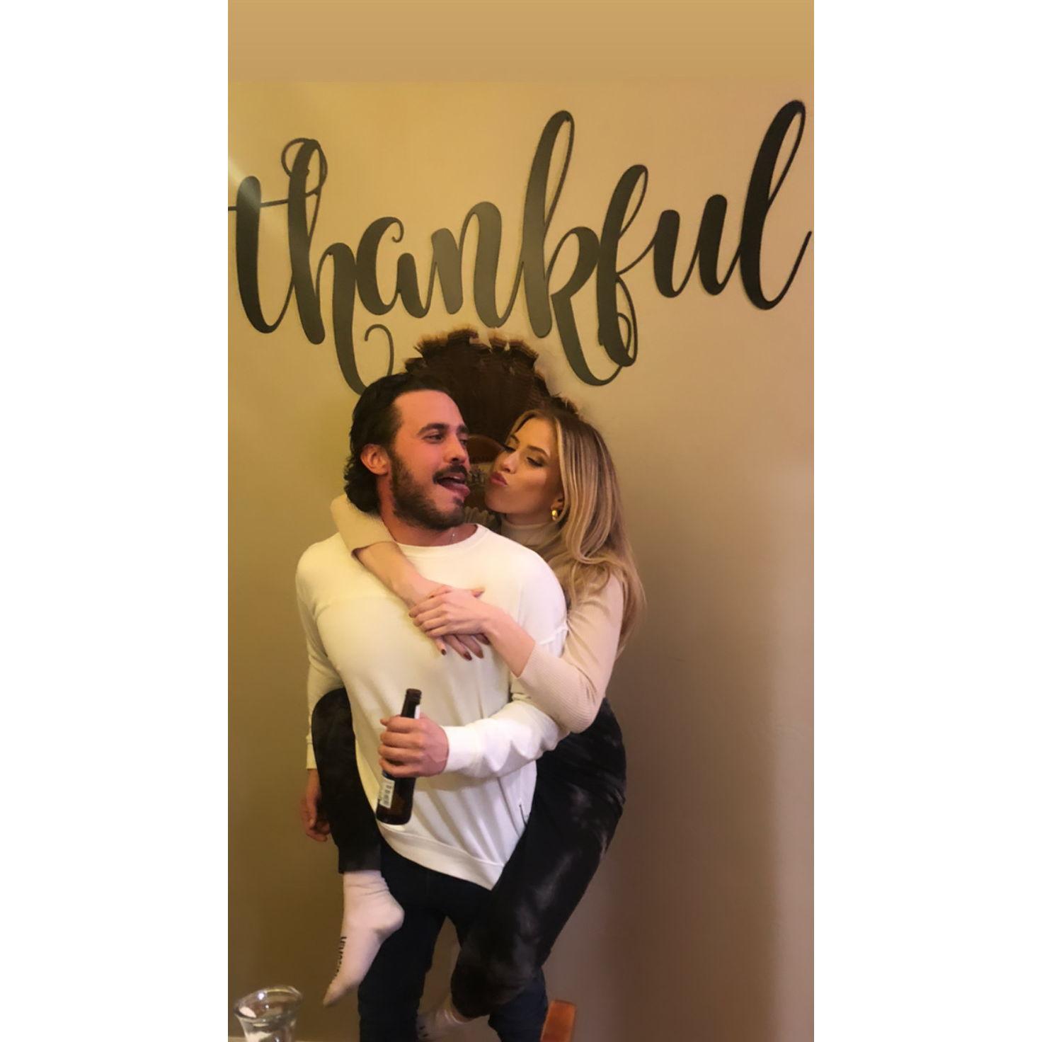 11/28/2021: First Thanksgiving together 🦃