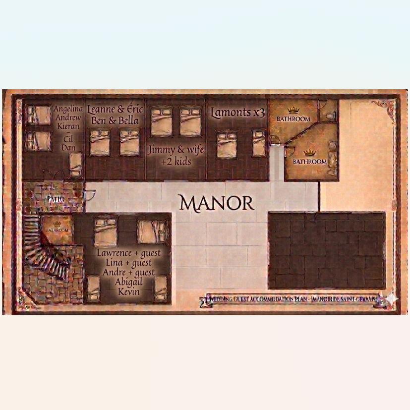 Manor rooms