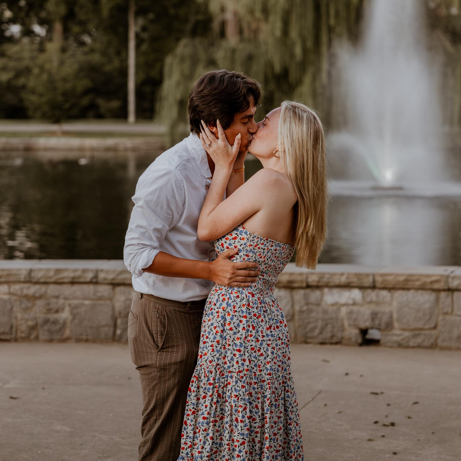 Right after Emma said yes<3