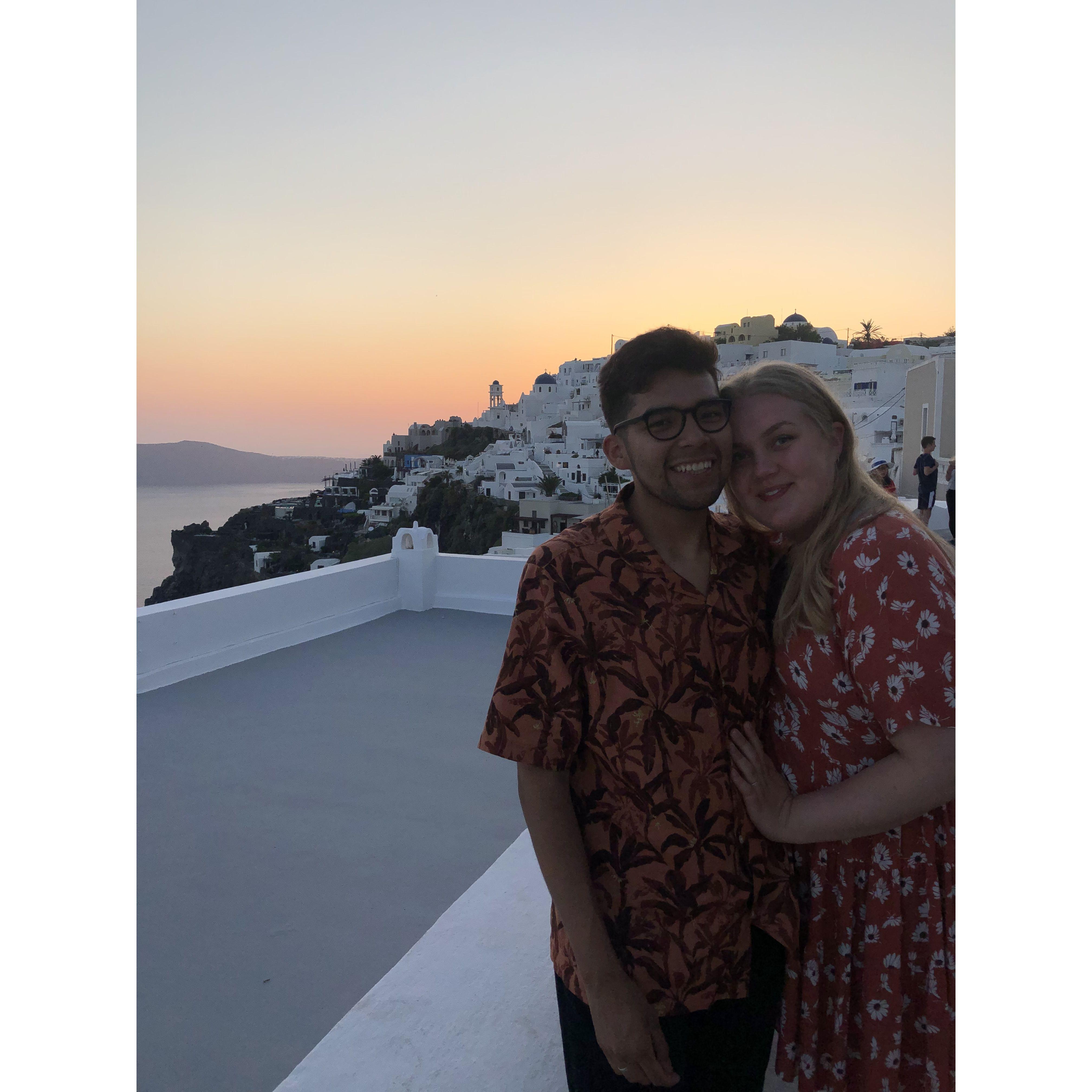 Santorini.