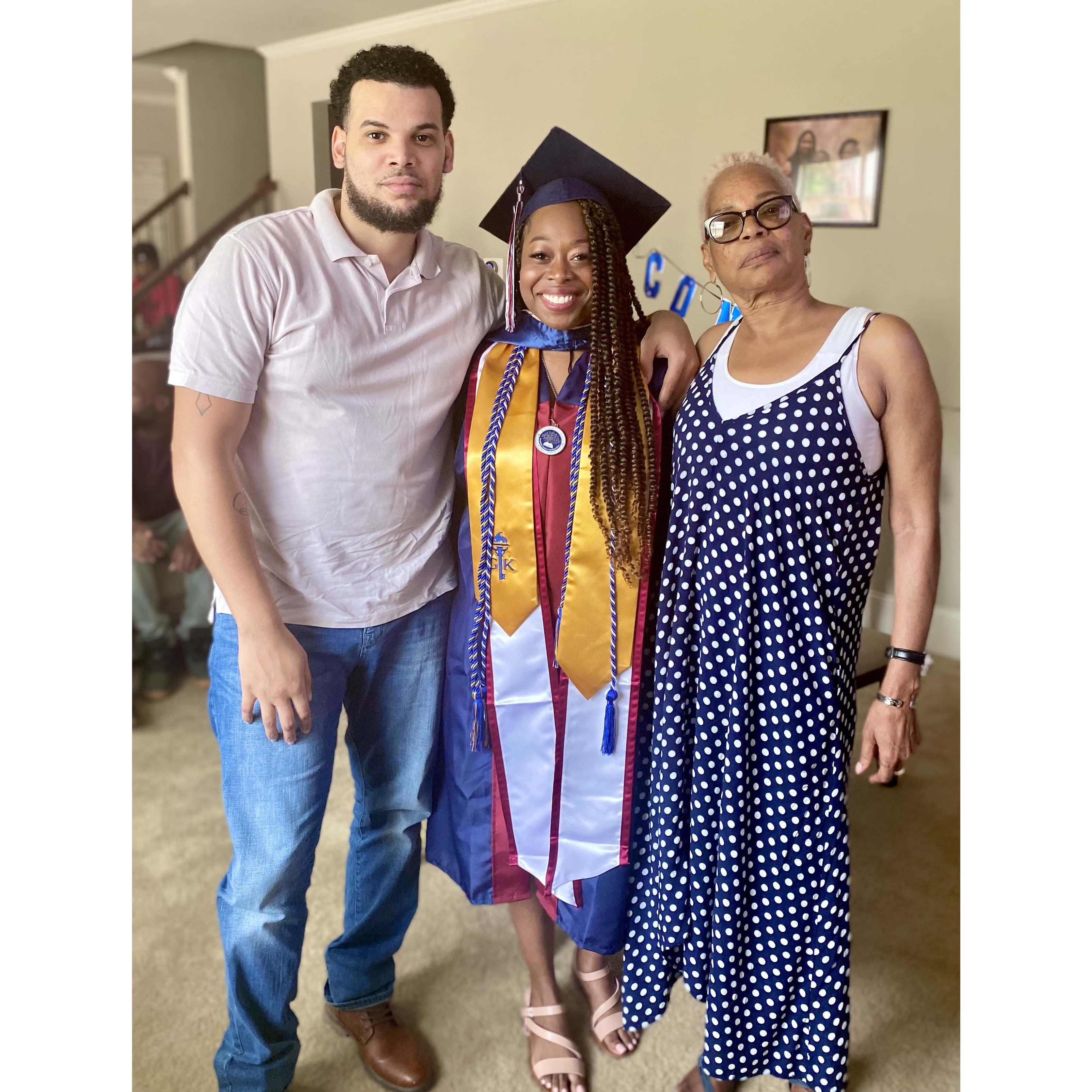 Graduate School graduation 👩🏾‍🎓 day 2021