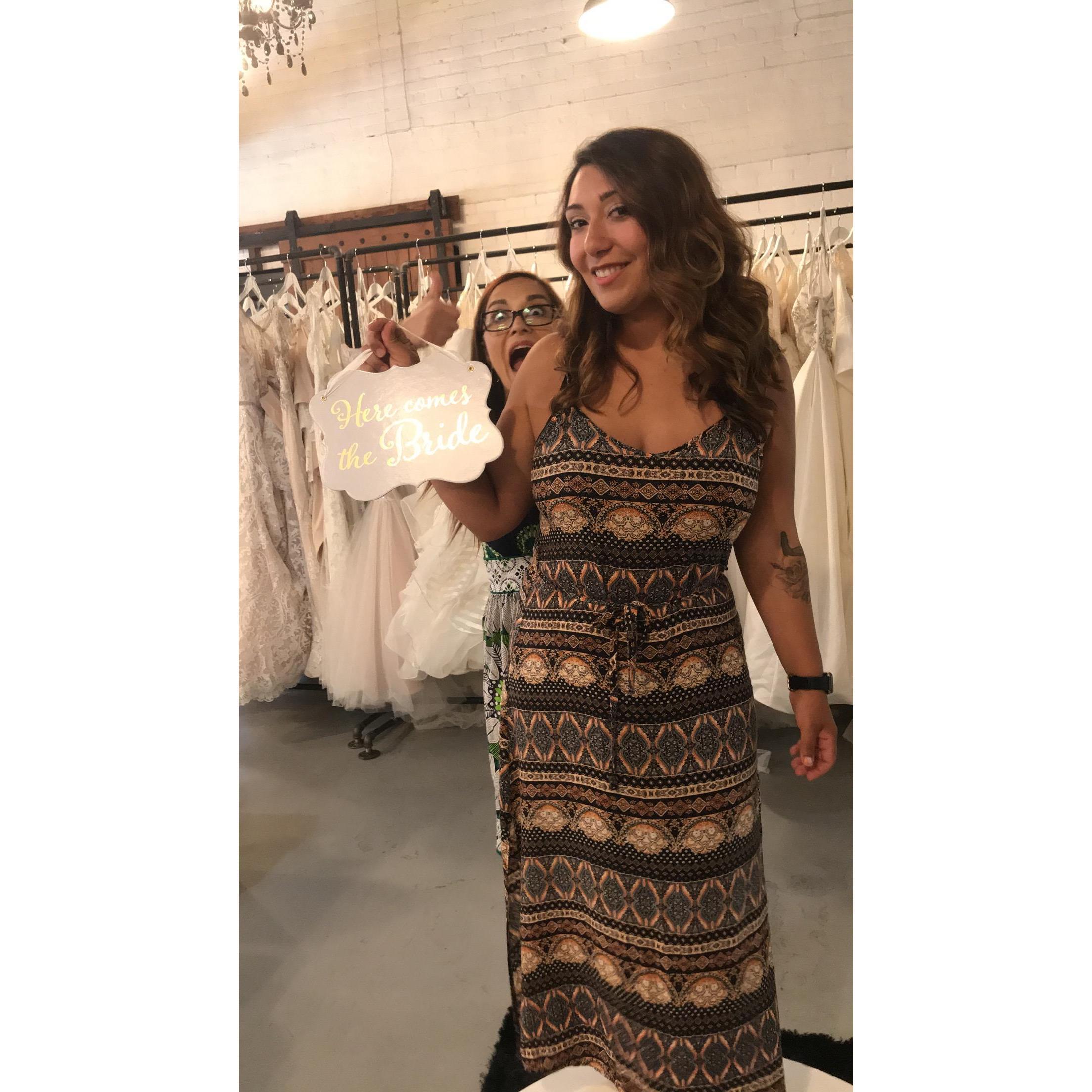 Yes to the dress!