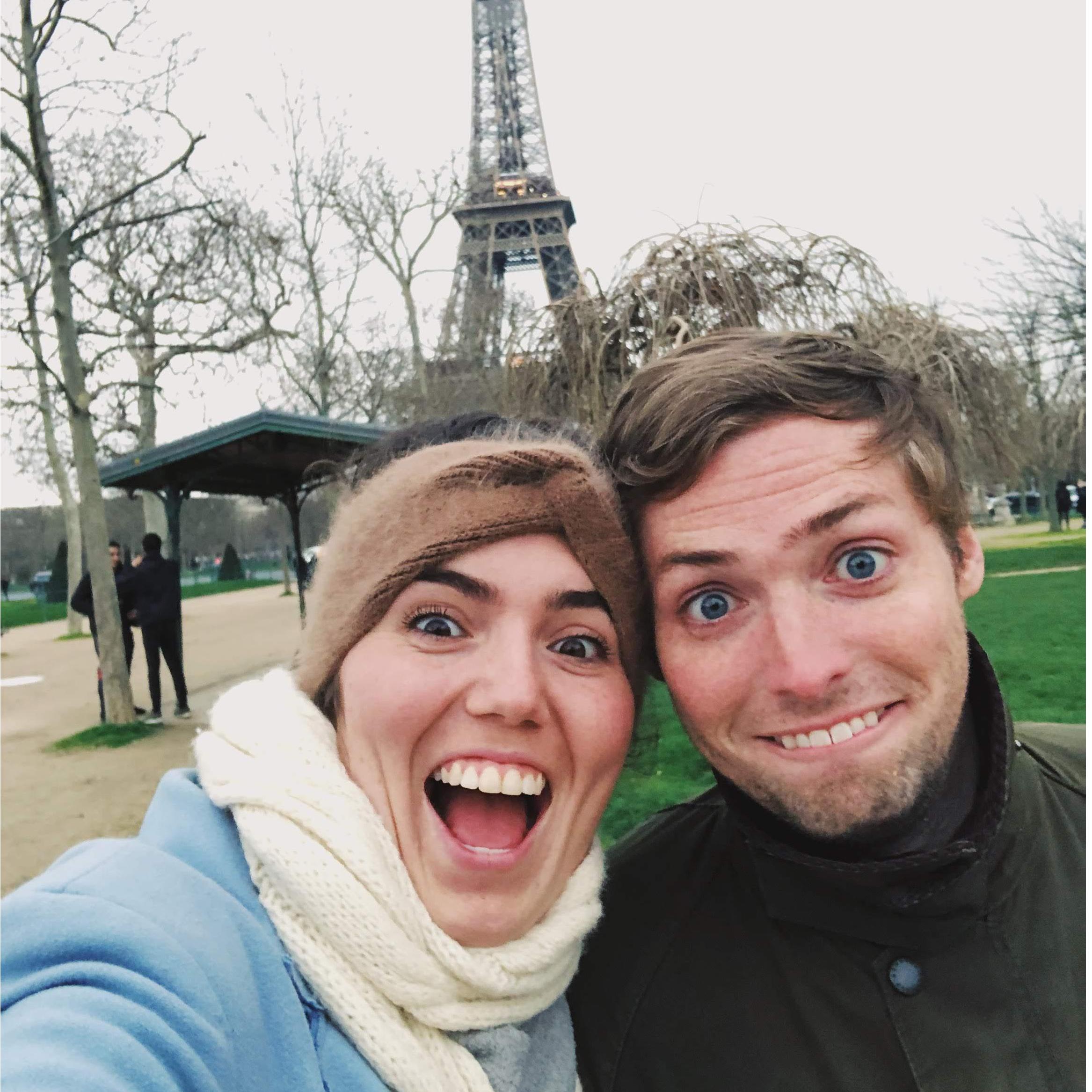 eiffel tower - paris - feb 2020 right before the pandemic