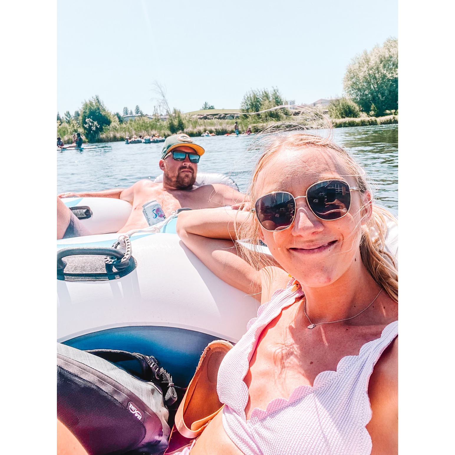 The time Rob ended up in the only store he wants to go to twice in one day. One trip to REI for a water bag, another to replace Shelby's shoes after they floated down the river without them.