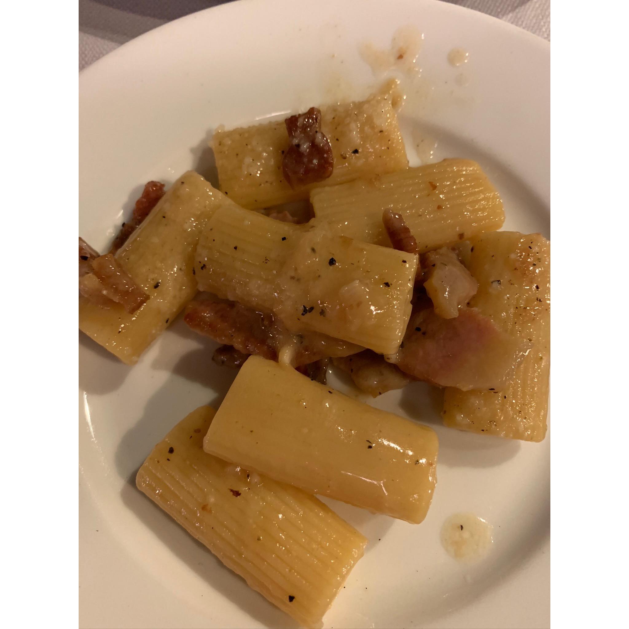 Last meal in Roma. Yum!