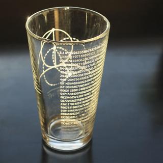 Pi Theorem Pint Glass, Set of 2