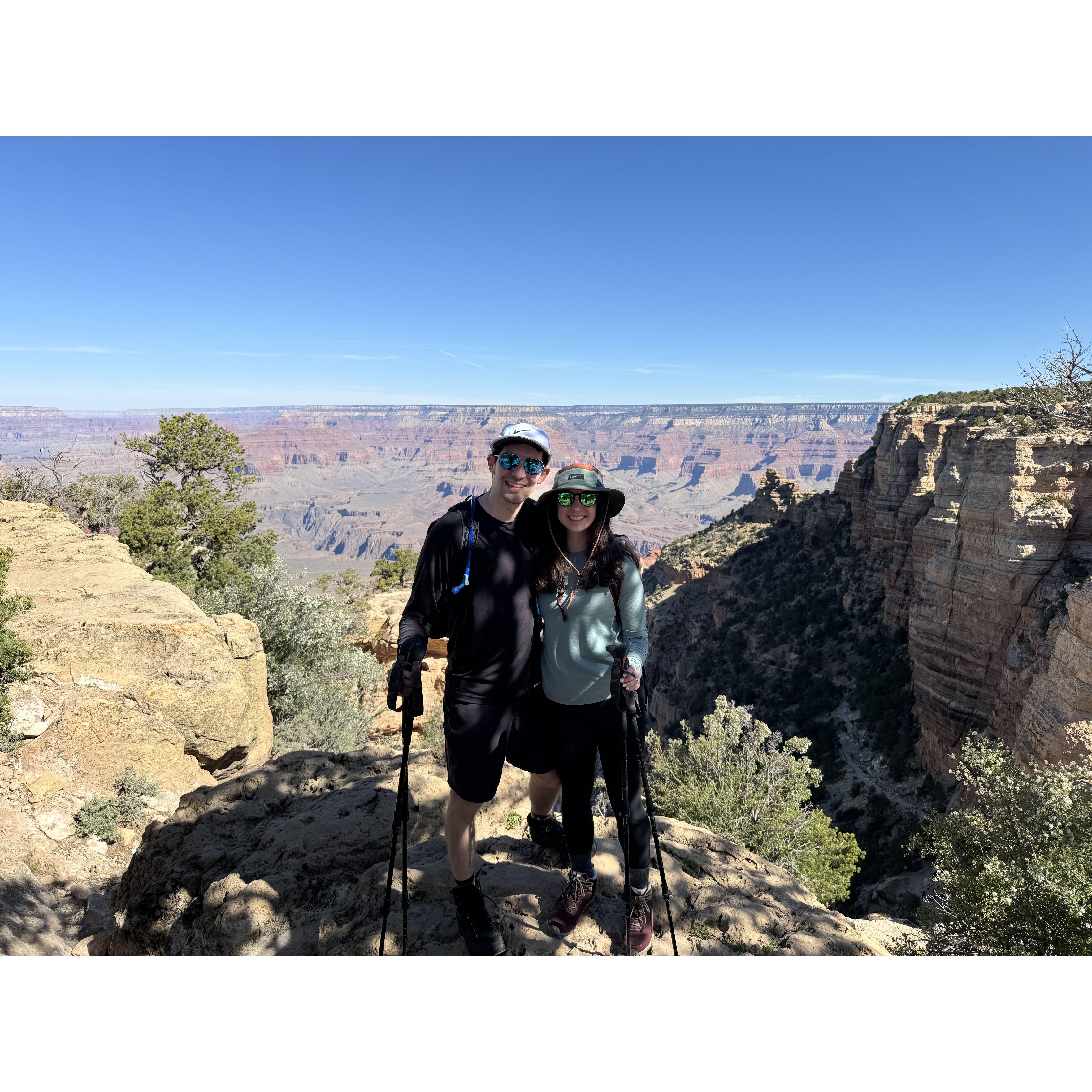 Accomplishing a big hike in the Grand Canyon | May 2025