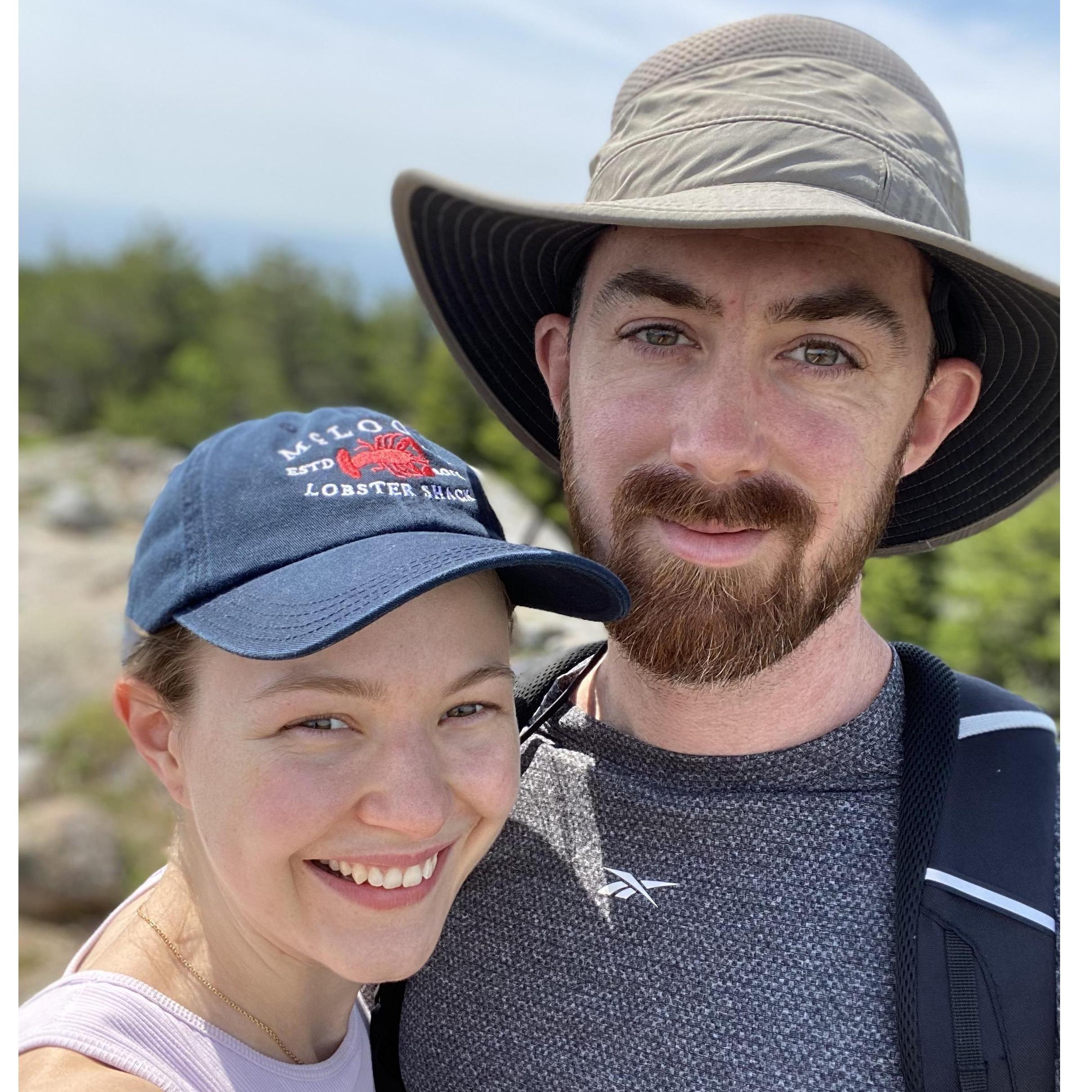 Hiking in Maine, Summer 2021