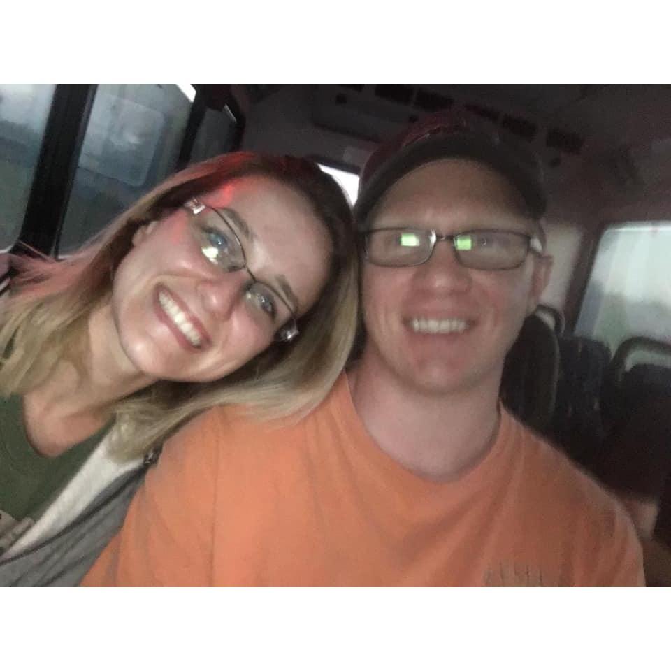 On the plain to Brazil.