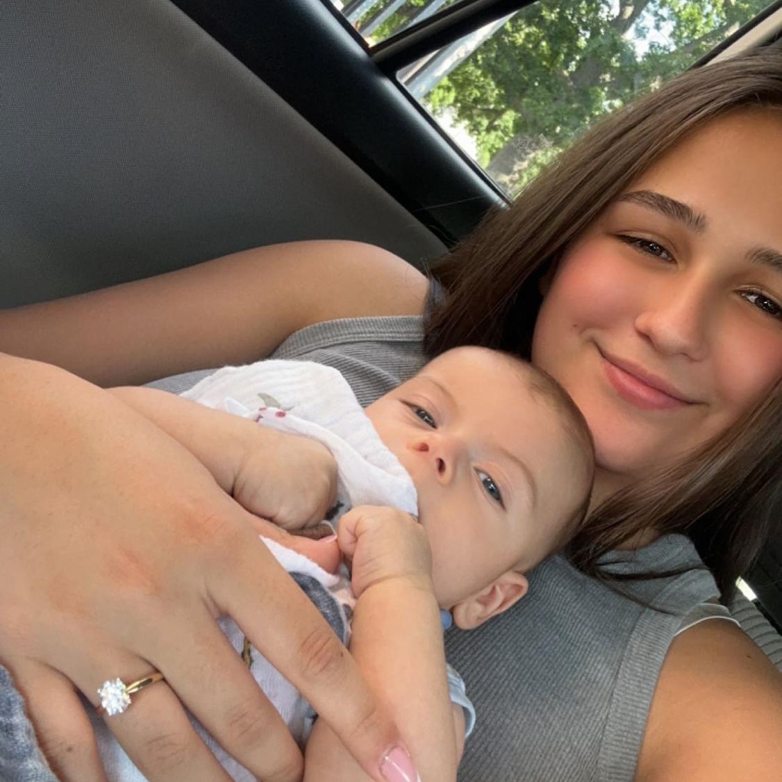 Vika became an aunt on June 11th, and loves every second of it :)