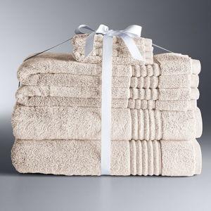 Ivory Simply Vera Vera Wang Signature 6-piece Bath Towel Set