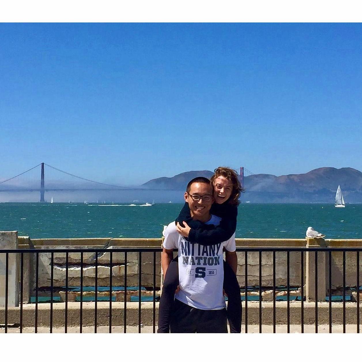 A weekend trip up north to see the Golden Gate Bridge. On this trip, we tried a "cronut" and decided we'd rather enjoy a croissant AND a donut, rather than some weird mashup. (Summer 2019)