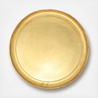 Florentine Wooden Accessories Round Tray, Medium