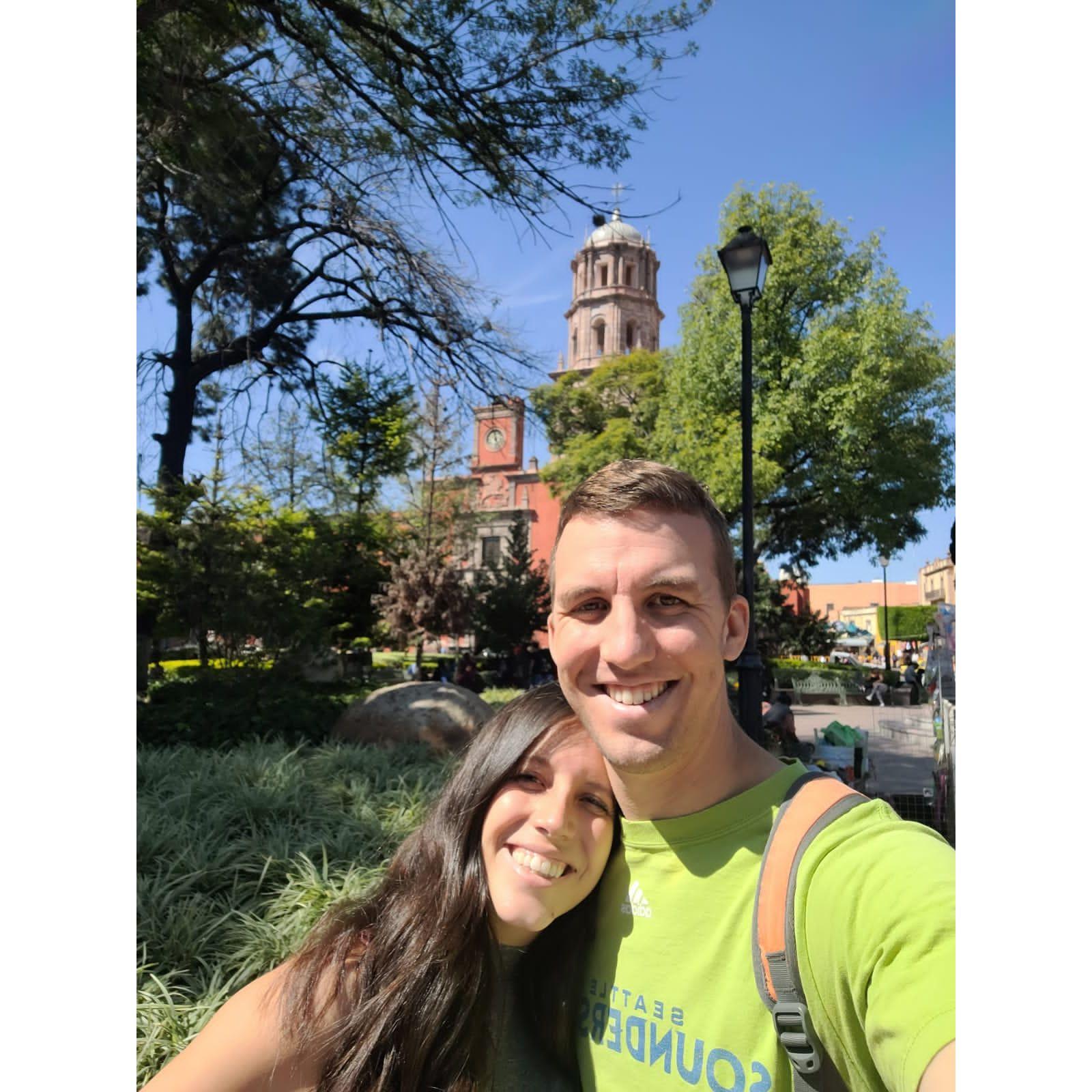 Erik's first time in Querétaro.