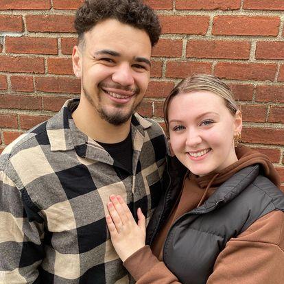The day we got engaged!