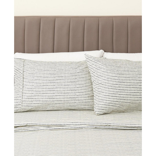 Linery & Co. Ultra-Soft Striped Brushed Microfiber Sheet Set