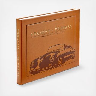 Porsche 70 Years Leather Bound Book