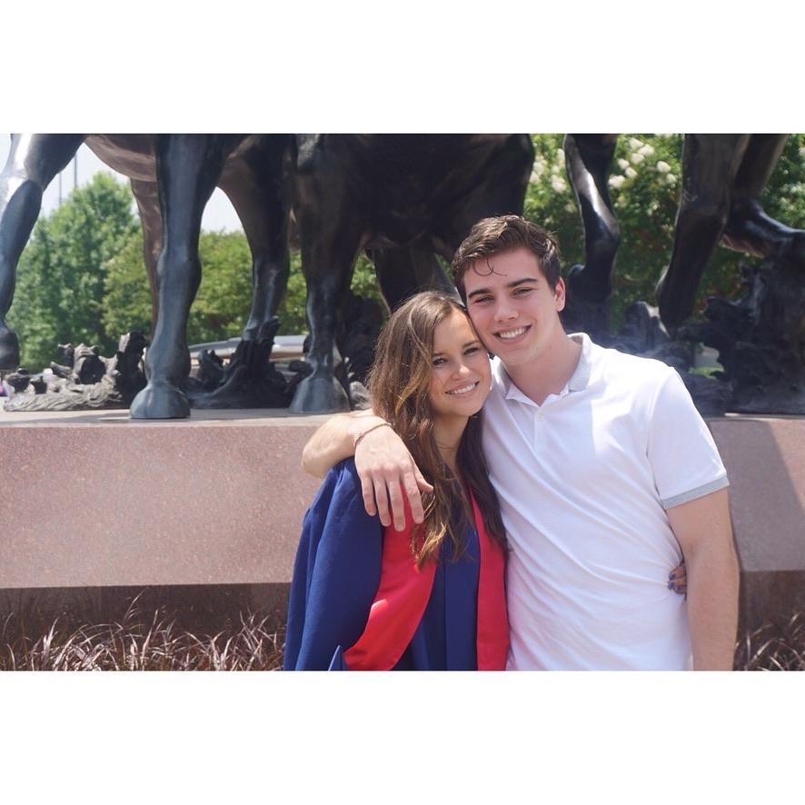Claire Cox graduation