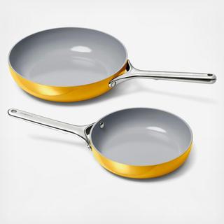 2-Piece Ceramic Fry Pan Set