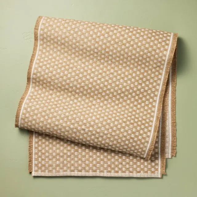 90"x20" Table Runner Jute - Hearth & Hand™ with Magnolia