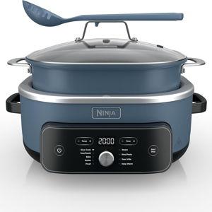 Ninja MC2001 PossibleCooker PRO Plus, 8.5-QT Multicooker, 9 Functions, Slow Cook, Sear, Sauté, Proof, Pasta/Rice, Replace 16 Kitchen Tools, Oven-Safe Ceramic Pot, 1400-Watt, Blue (2026 Release)