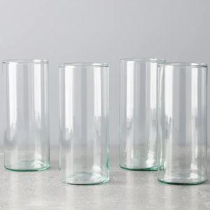 LSA Handblown Recycled Glassware (Set of 4), 4 SIzes