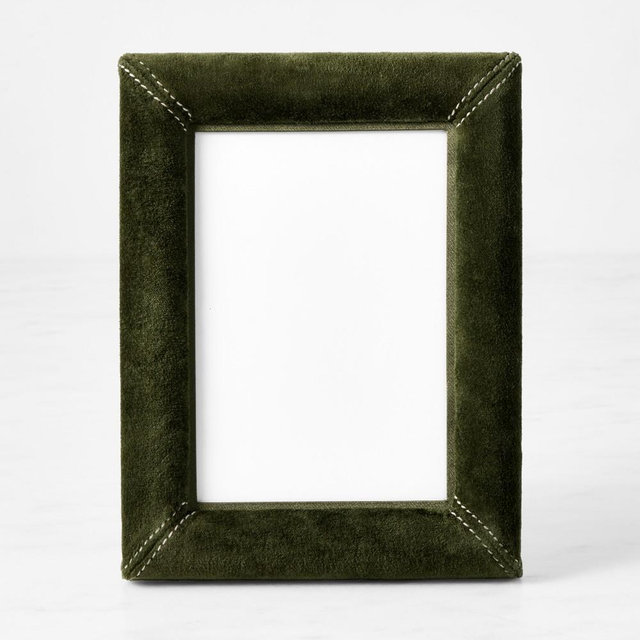 Juneau, Deep Green, Frame, 5"X7", Velvet.
