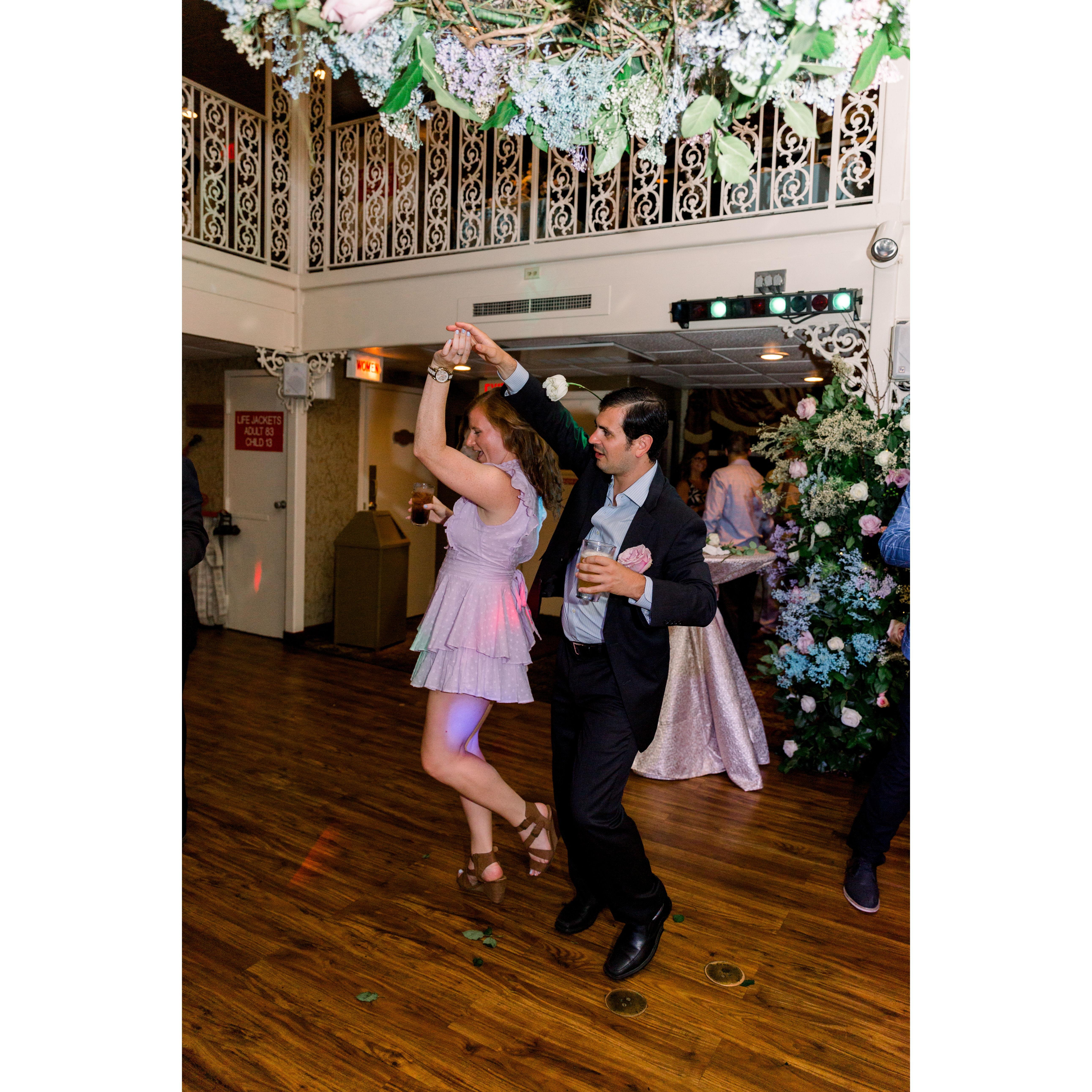 Learning we never leave a dance floor