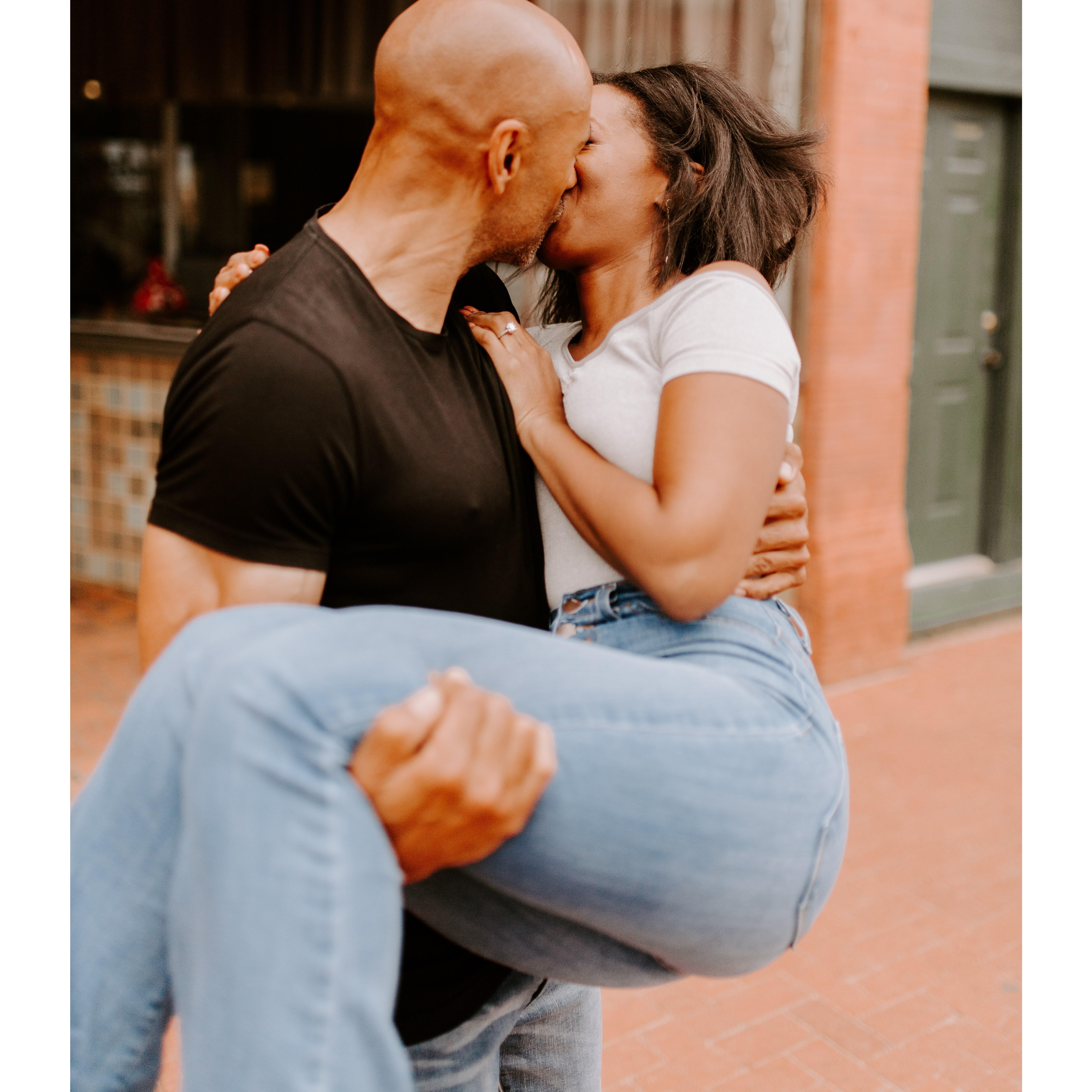 That lip to lip love!