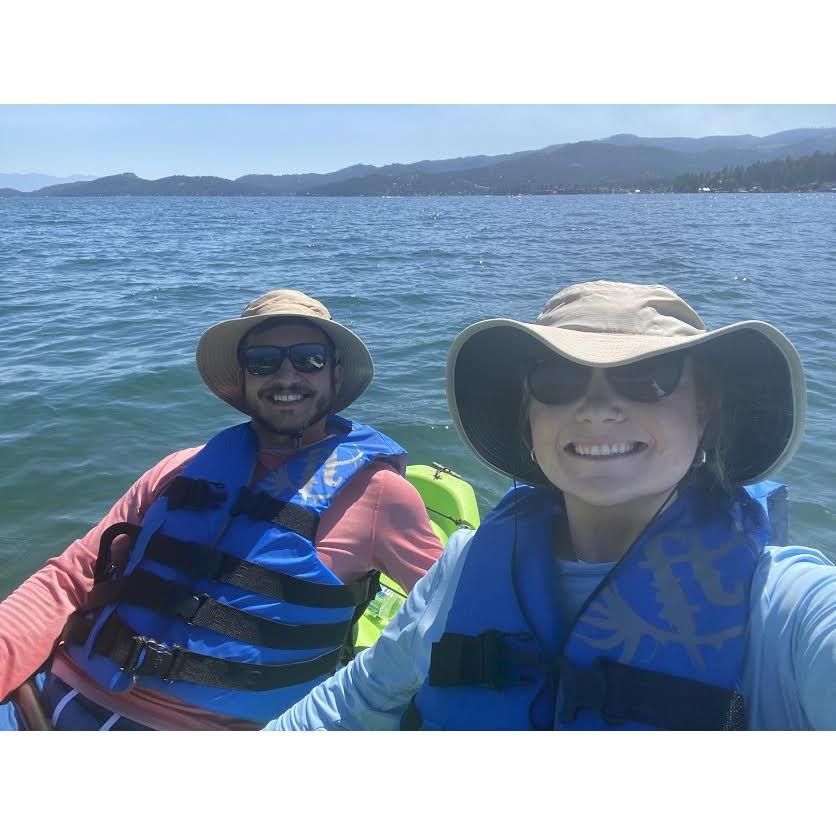 Kayaking on Flathead Lake, MT!