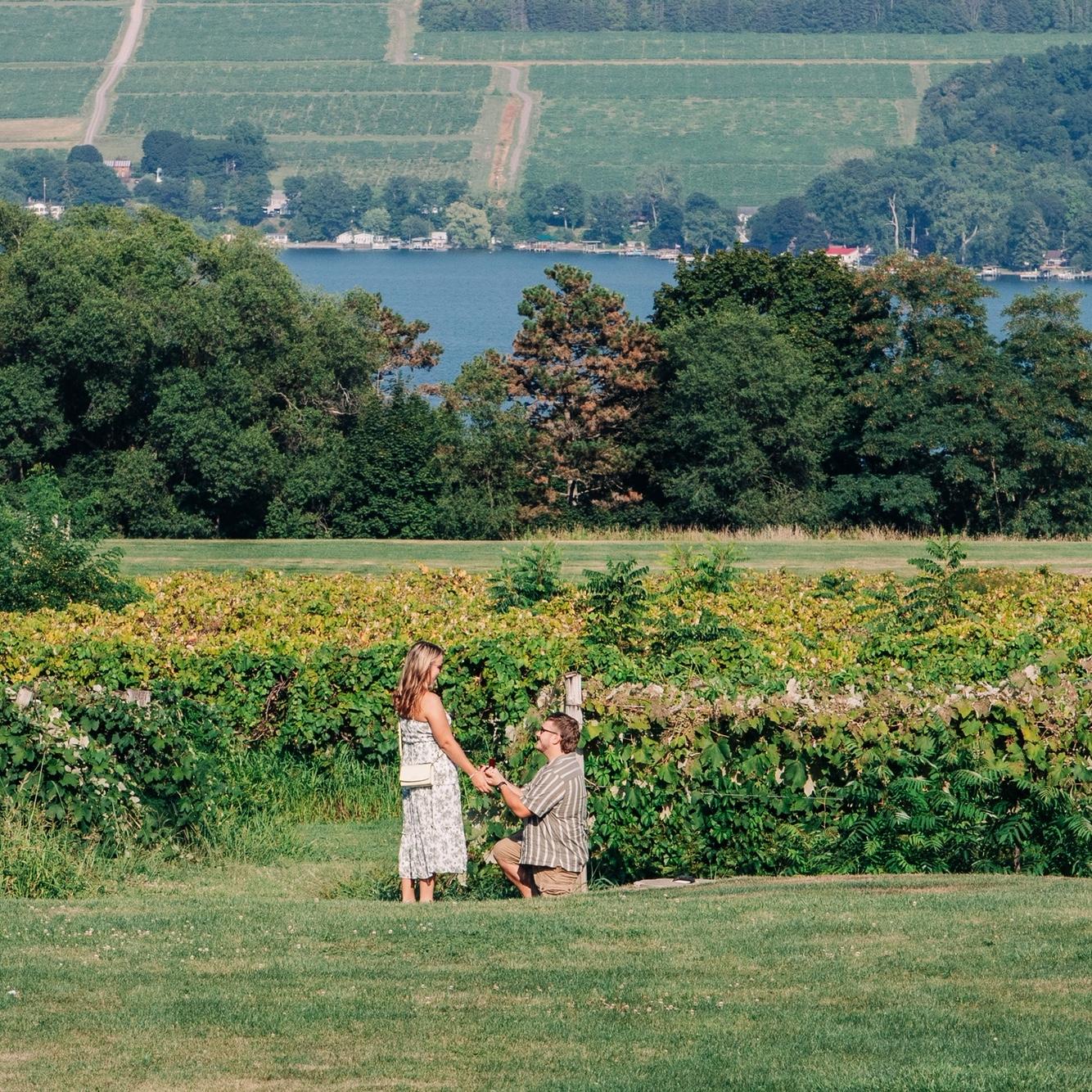 The most beautiful location for Travis to propose!