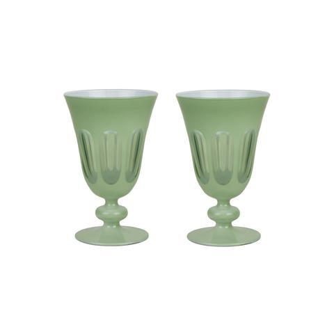 Rialto Tulip Glassware in Various Colors Set of 10