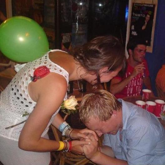 The first time Max proposed in Ibiza - July 2011