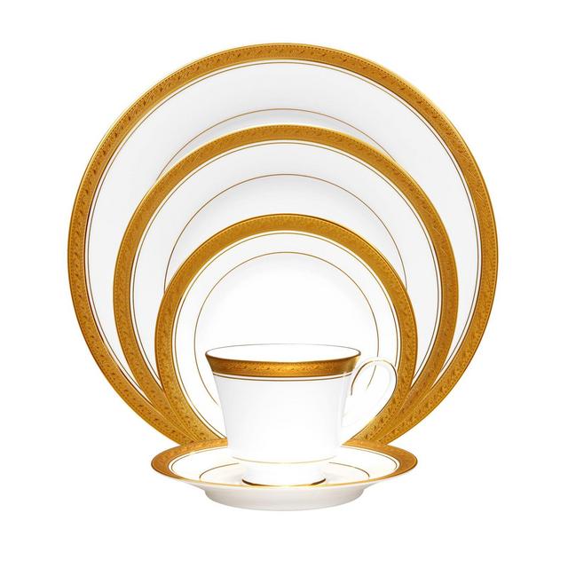 Noritake® Crestwood Gold 5-Piece Place Setting