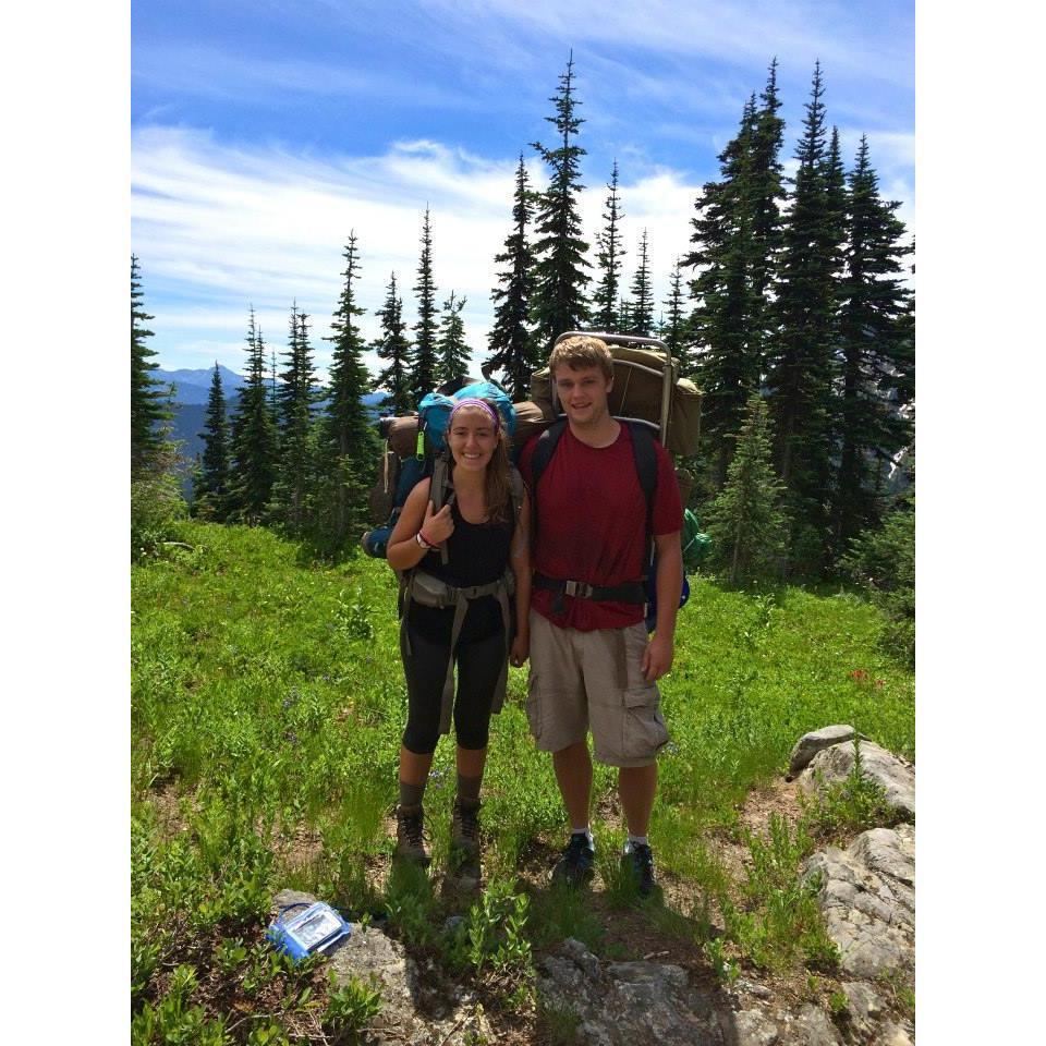 Our first Backpacking trip, Summer 2014