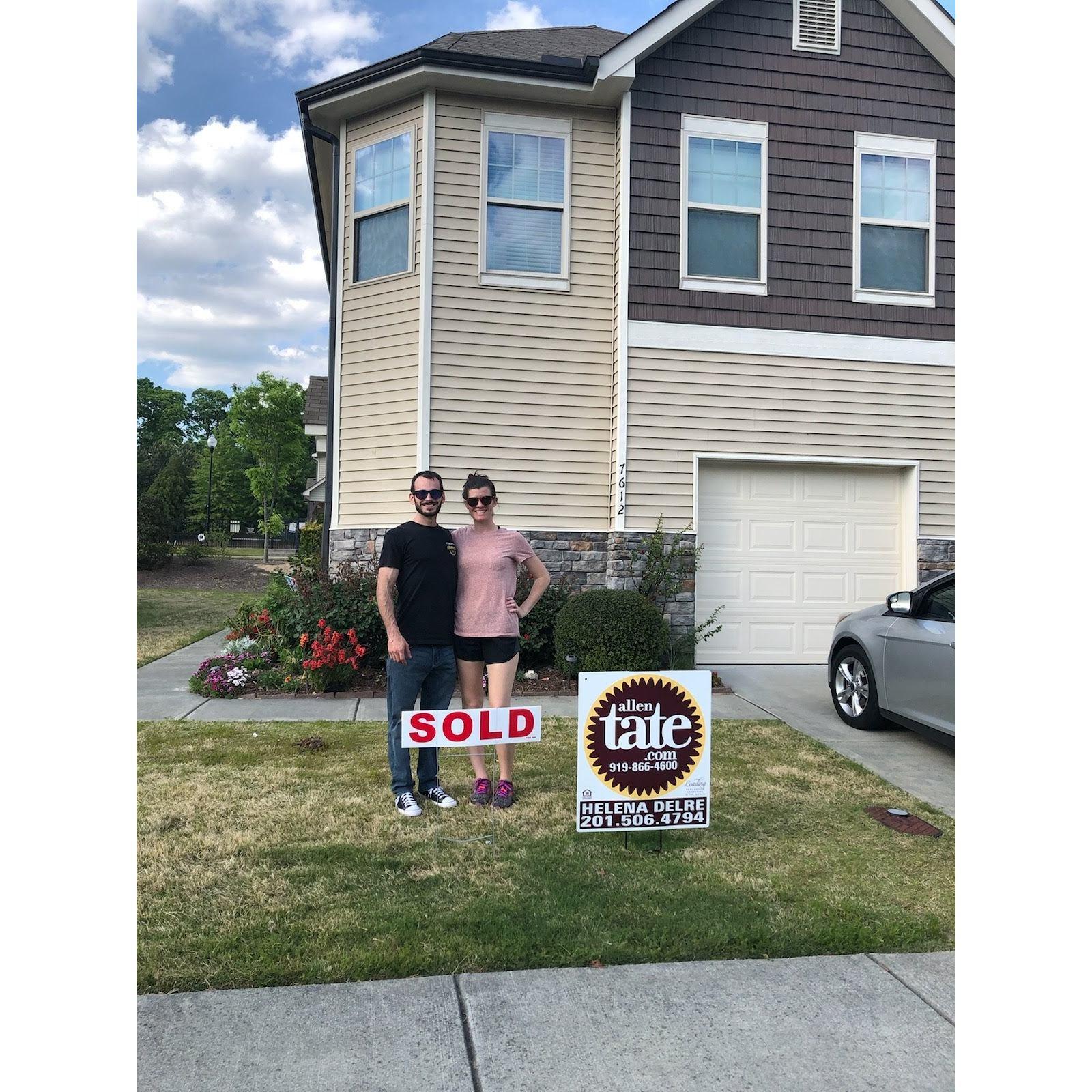 We recently purchased a house!