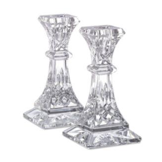Lismore 6" Candlestick, Set of 2