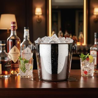 Ice Bucket with Knobs