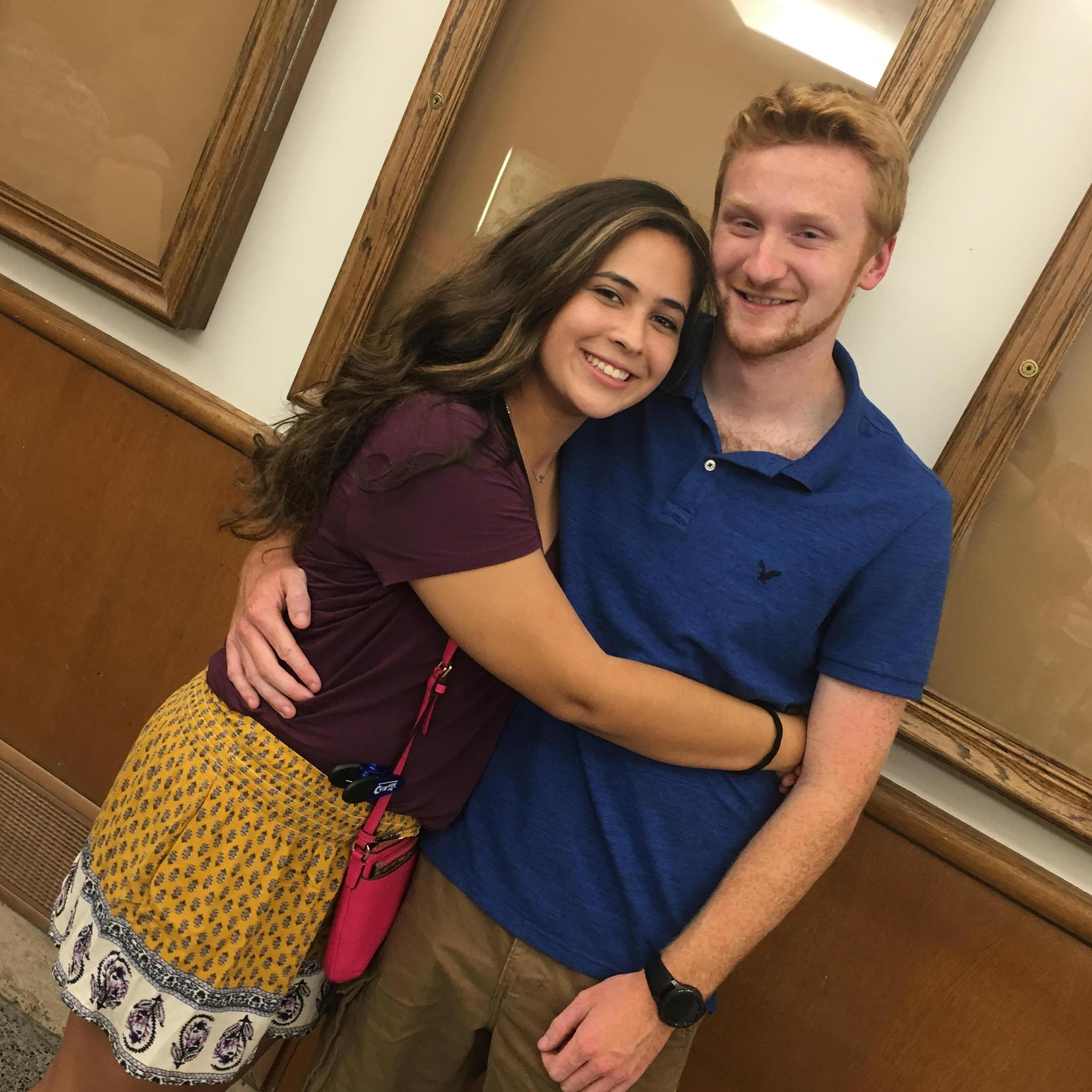 Our first anniversary of meeting each other at the Memorial Union at Iowa State!