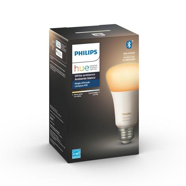 White Ambiance Dimmable Smart Wireless Light Bulb
