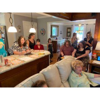 Couple's Shower at Paige's!!